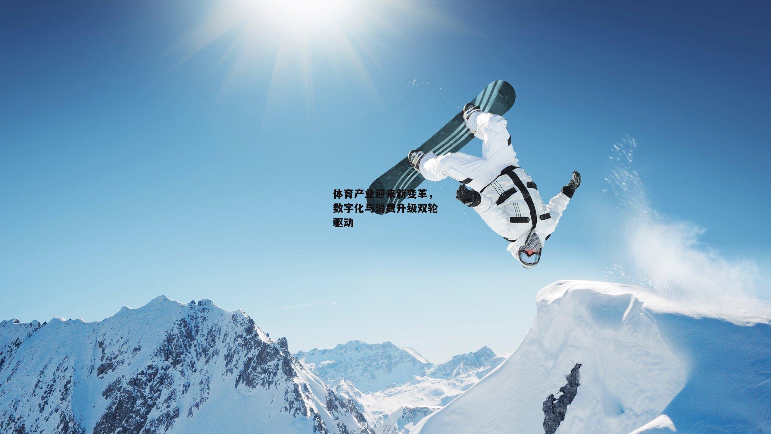 体育产业迎来新变革,数字化与消费升级双轮驱动